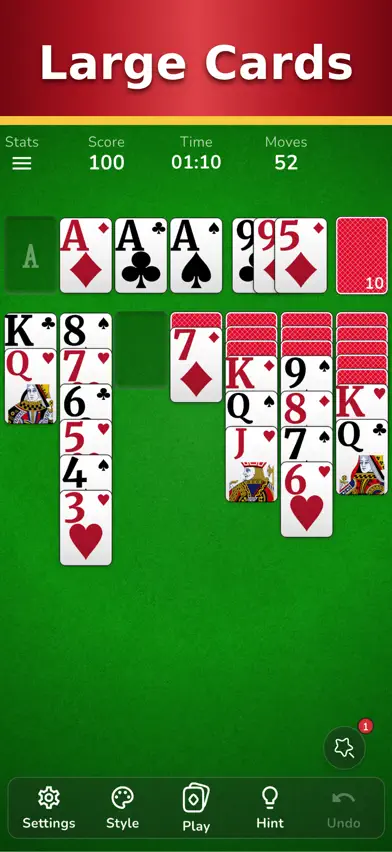 Solitaire for Seniors screenshot 2